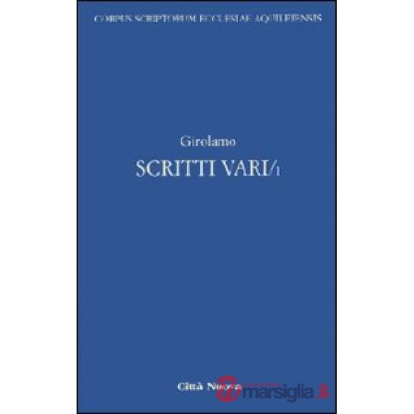 Scritti vari. Vol. 1