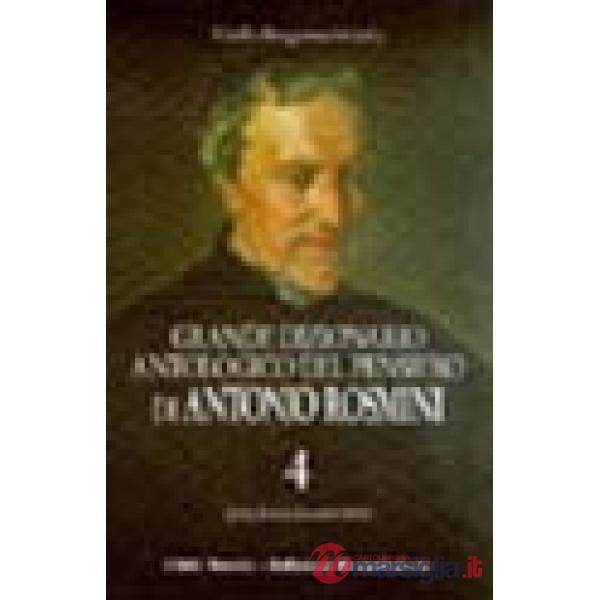 Grande dizionario antologico del pensiero di Antonio Rosmini. Con CD-ROM