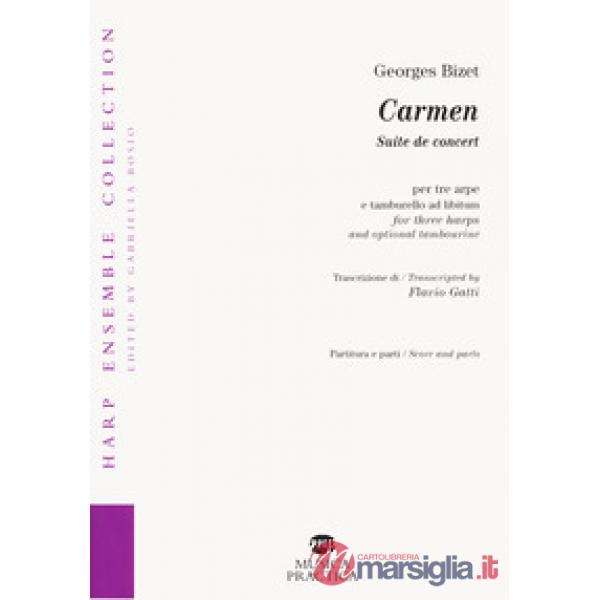 Carmen Suite de concert per tre arpe e tamburello ad libitum