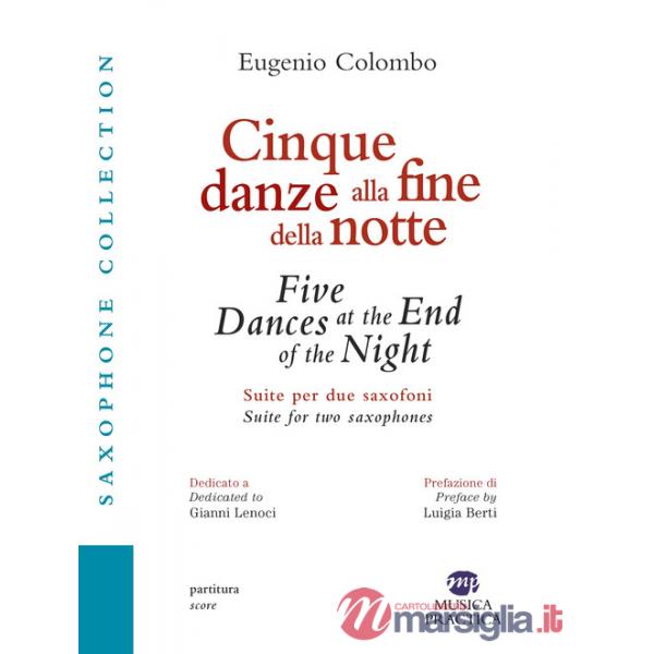 Cinque danze alla fine della notte. Spartito