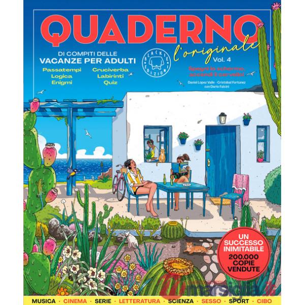 Quaderno di compiti delle vacanze per adulti. L'originale. Vol. 4