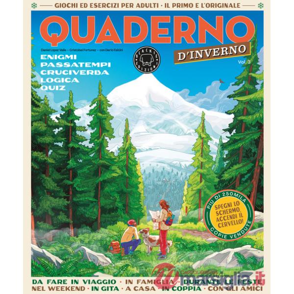 Quaderno d'inverno. Giochi ed esercizi per adulti