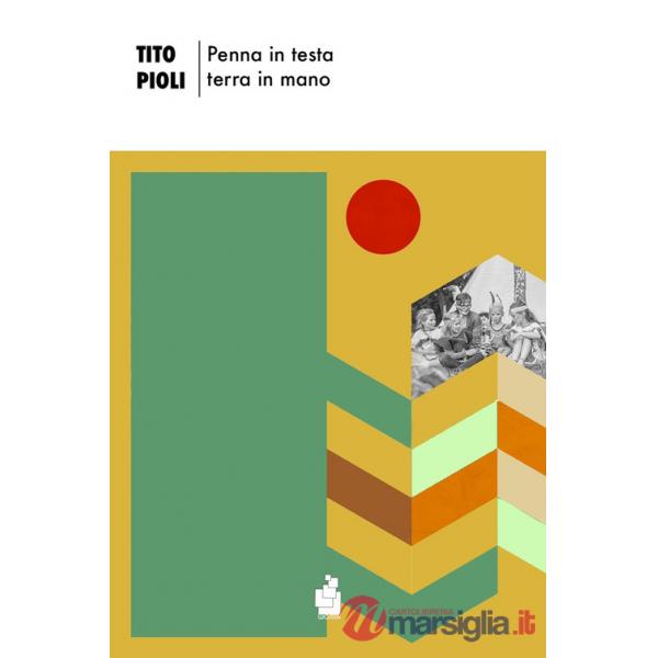 Penna in testa terra in mano