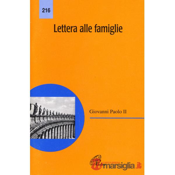 Lettera alle famiglie