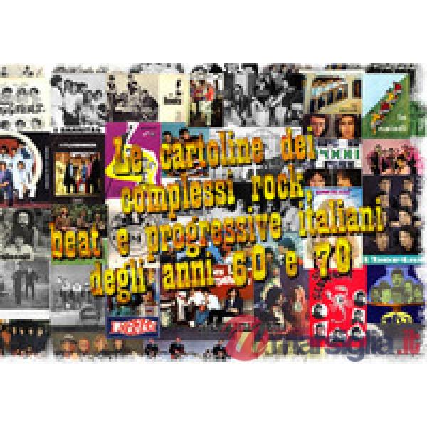 Cartoline dei complessi rock, beat e progressive italiani degli anni 60 e 70. Catalogo della mostra (Le)