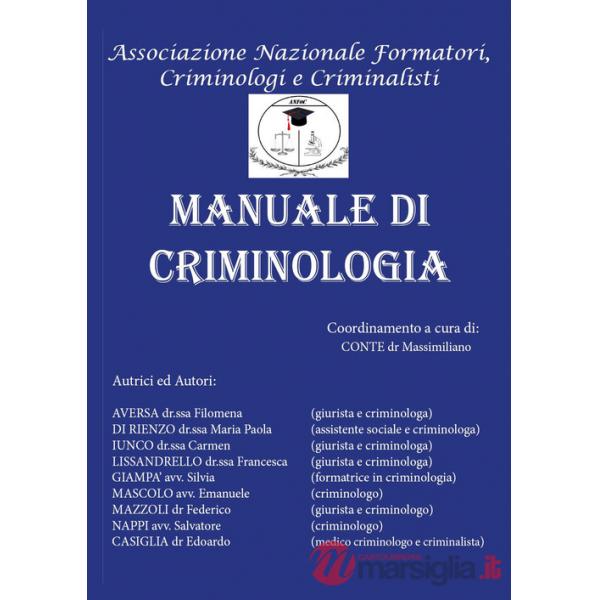 Manuale di criminologia