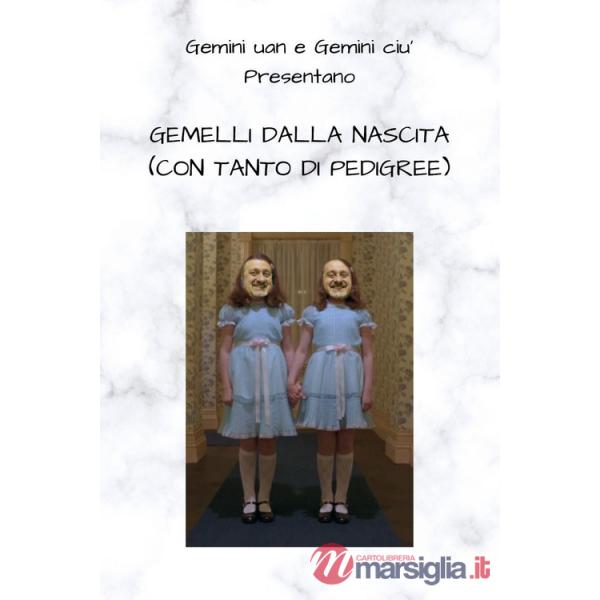 Gemelli dalla nascita (con tanto di pedigree)