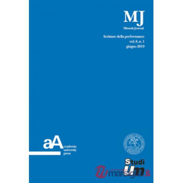 Mimesis journal. Vol. 8/1