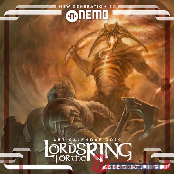 Lords for the Ring. Art calendar 2020. Ediz. variant Red Bane