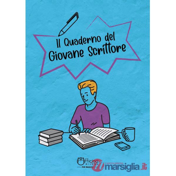 Quaderno del giovane scrittore. Copertina celeste (Il)