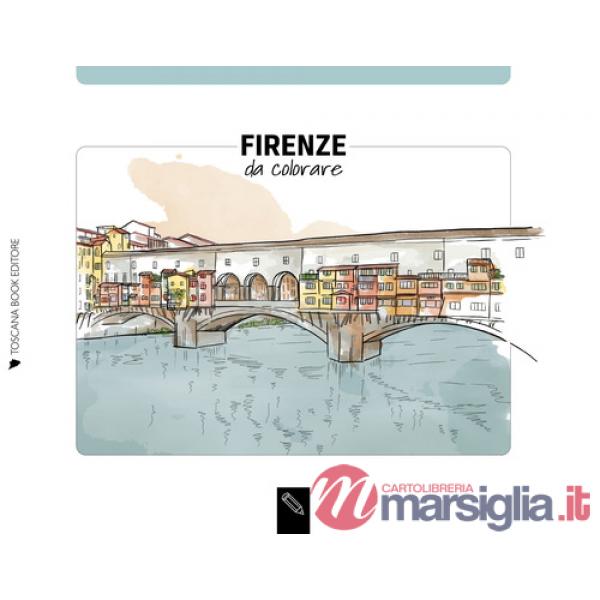 Firenze da colorare-Florence coloring book. Ediz. bilingue