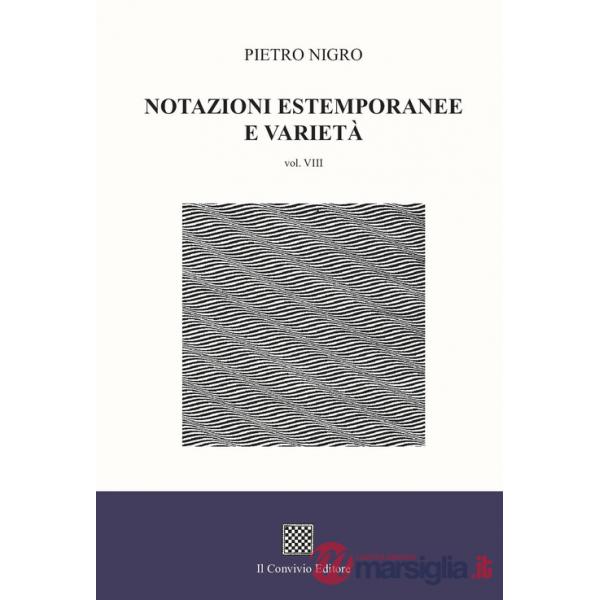 Notazioni estemporanee e varietà. Vol. 8