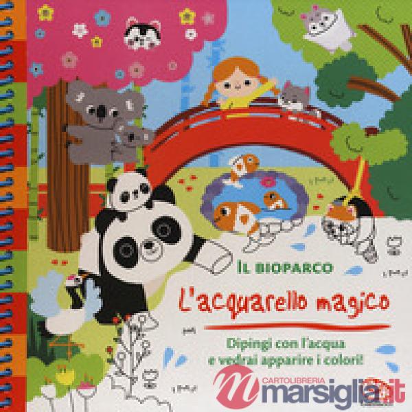 Bioparco. L'acquarello magico. Ediz. a spirale. Con gadget (Il)