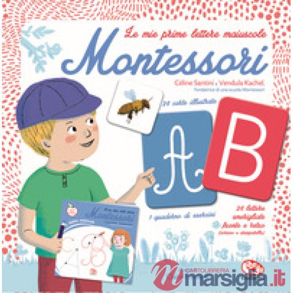 Mie prime lettere maiuscole Montessori. Ediz. a colori. Con 26 Carte (Le)