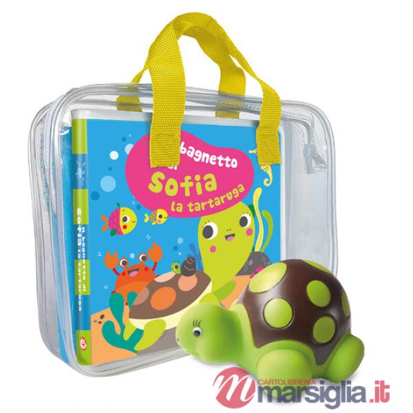 Bagnetto di Sofia la tartaruga. Impermealibri. Ediz. a colori. Con pupazzetto (Il)