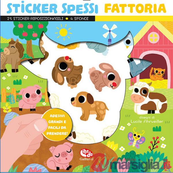 Fattoria. Sticker spessi. Con 25 stickers