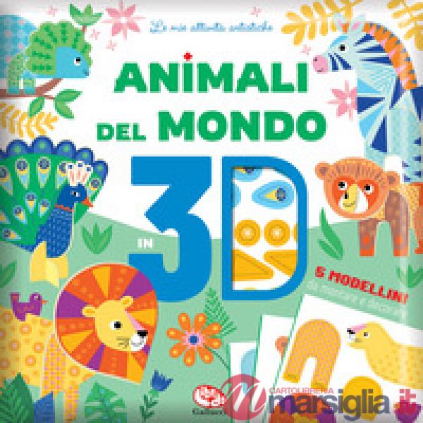 Animali del mondo 3D. Ediz. a colori