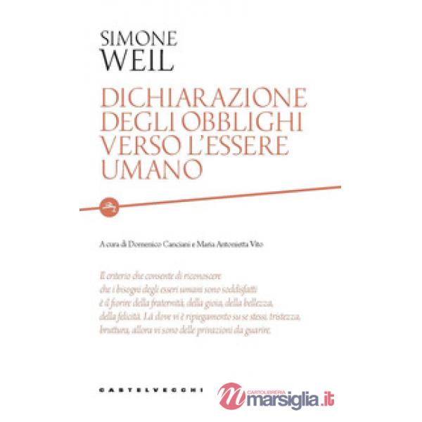 Dichiarazione degli obblighi verso l'essere umano