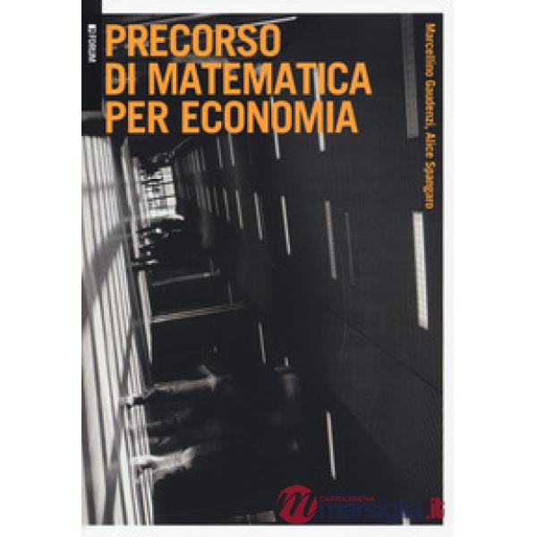 Precorso di matematica per economia