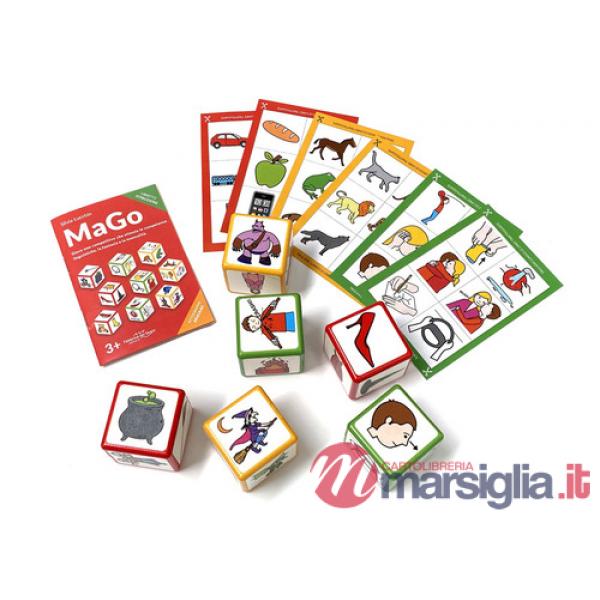 MaGo. Gioco non competitivo che stimola le competenze linguistiche, la fantasia e la manualità. Con Gioco