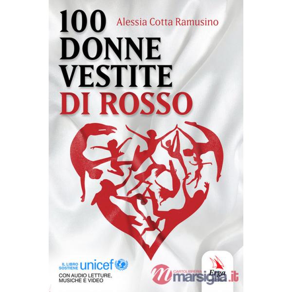 100 donne vestite di rosso