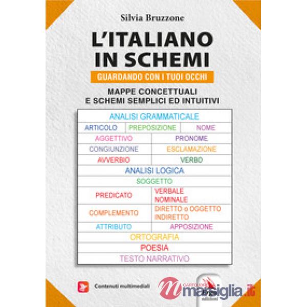 Italiano in schemi. Guardando con i tuoi occhi. Con contenuti multimediali (L')