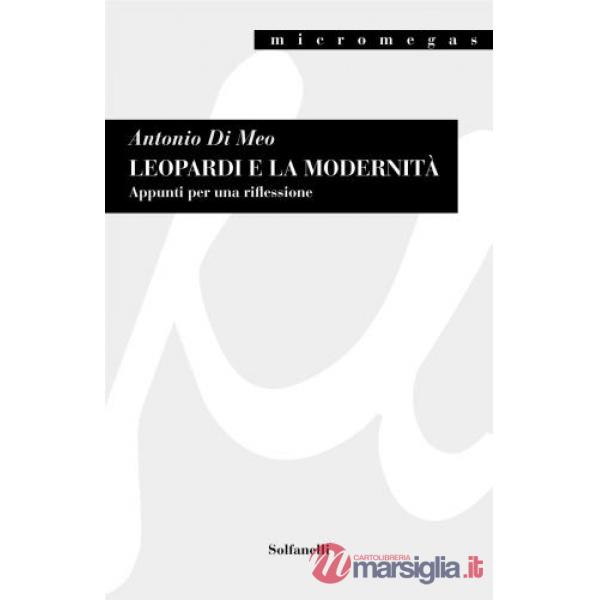 Leopardi e la modernità. Appunti per una riflessione