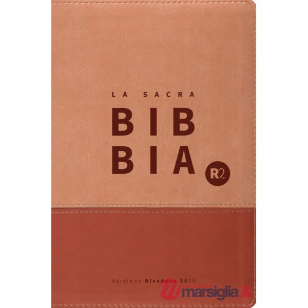 Bibbia R2. Versione 2020. Ediz. bicolore marrone