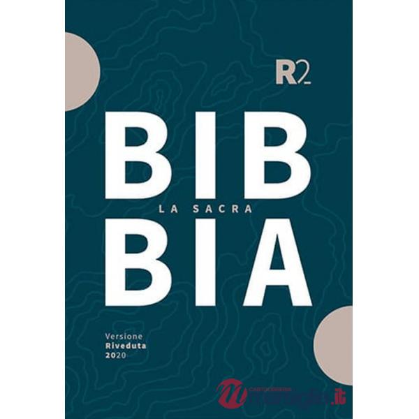 Bibbia R2. Versione riveduta 2020. Monti. Ediz. tascabile grigio smeraldo
