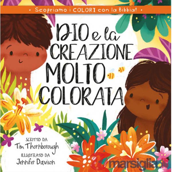 Dio e la creazione molto colorata