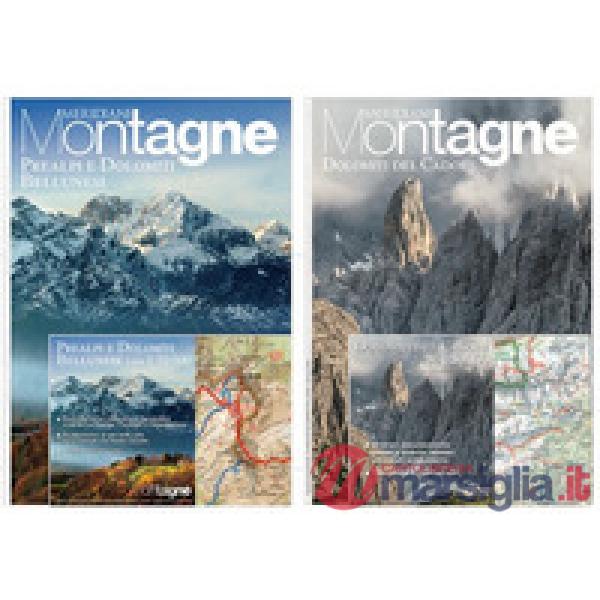 Prealpi Bellunesi-Dolomiti di Cadore. Con 2 Carta geografica ripiegata