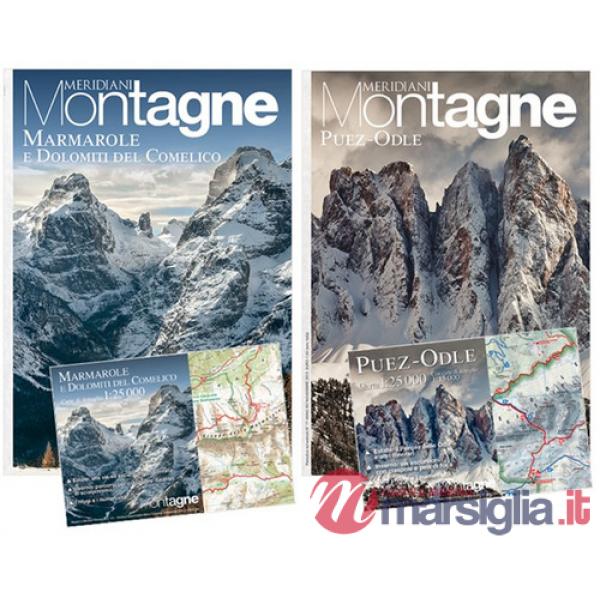 Marmarole e Dolomiti del Comelico-Puez-Odle. Con Carta geografica ripiegata