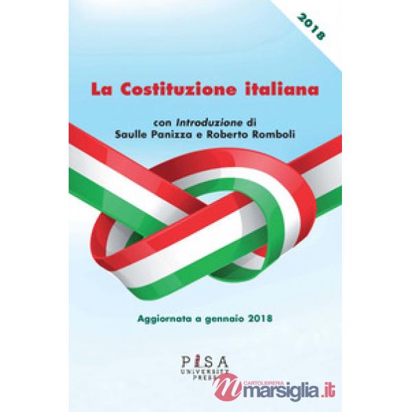 Costituzione italiana. Aggiornata a gennaio 2018 (La)