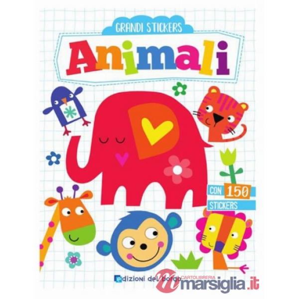 GRANDI STICKERS ANIMALI