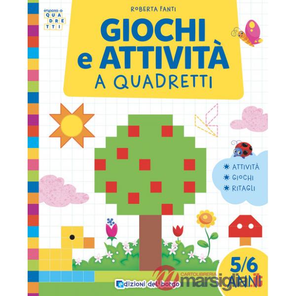 Giochi e attività a quadretti. Ediz. a colori