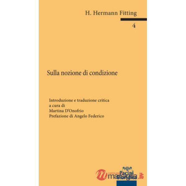 Sulla nozione di condizione