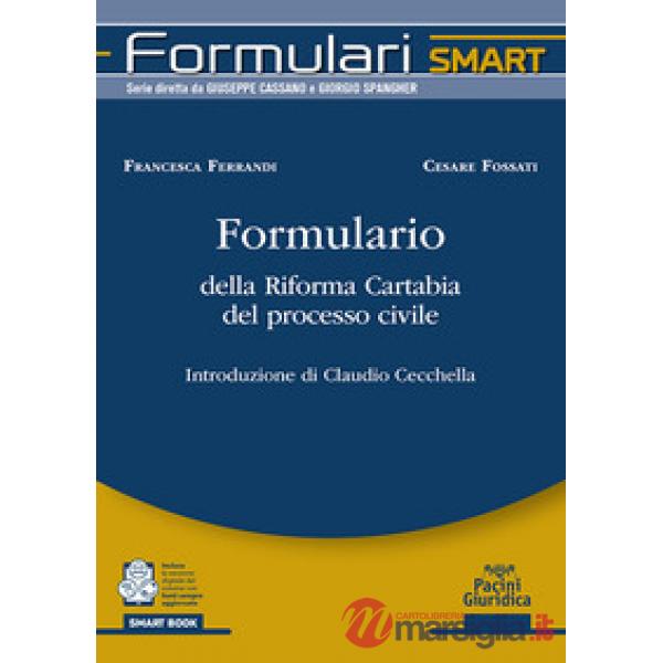 Formulario della Riforma Cartabia del processo civile