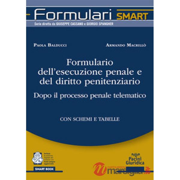 Formulario dell'esecuzione penale e del diritto penitenziario. Dopo il processo penale telematico