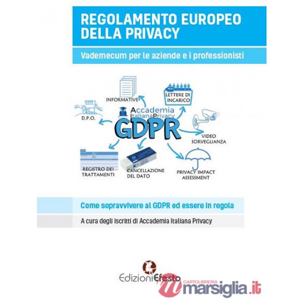 Regolamento europeo della privacy. Vademecum per aziende e liberi professionisti. Come sopravvivere al GDPR ed essere in regola