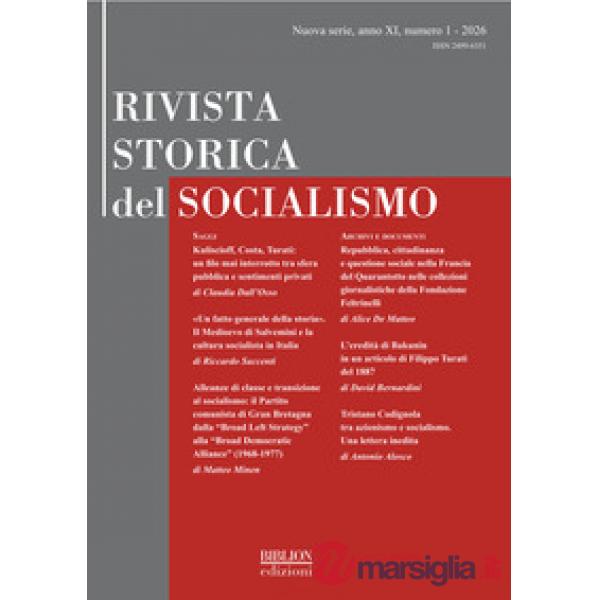 Rivista storica del socialismo (2026). Vol. 1