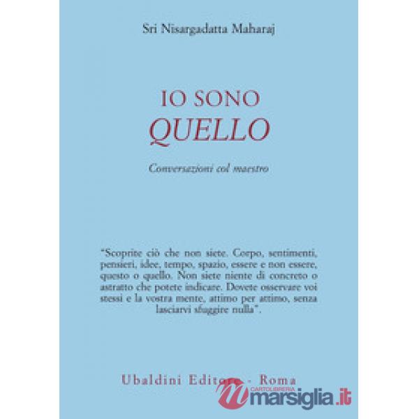 Io sono quello. Conversazioni con il maestro