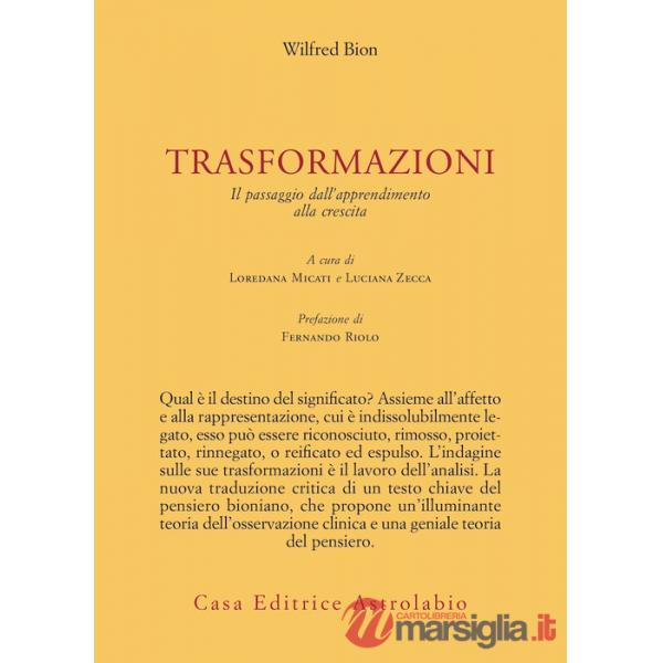 Trasformazioni. Il passaggio dall'apprendimento alla crescita