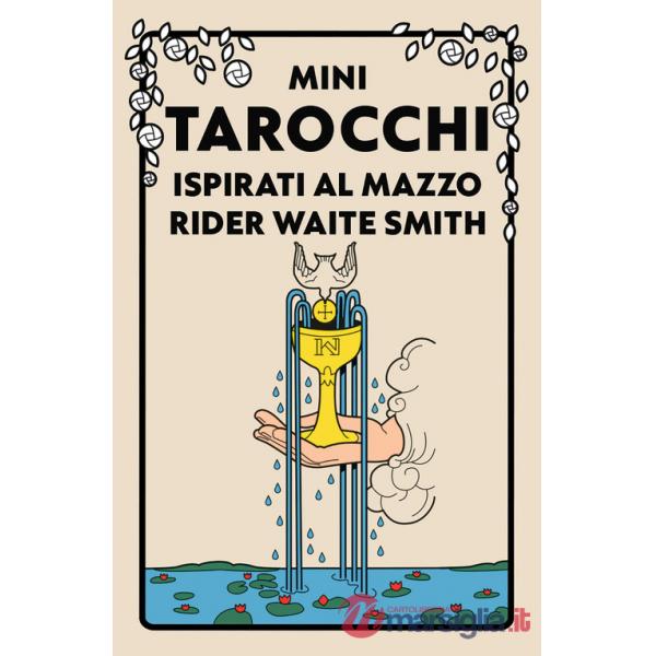 Mini tarocchi. Rider Waite Smith. Con 78 Carte