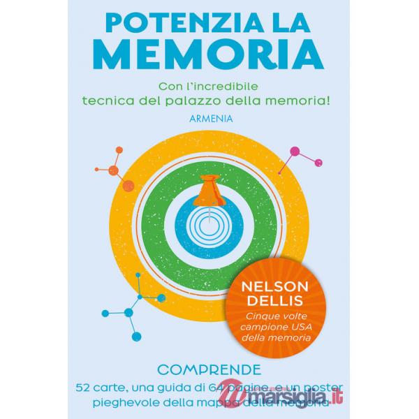 Potenzia la memoria. Con l'incredibile tecnica del palazzo della memoria. Con 52 Carte