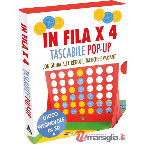In fila x 4. Tascabile pop-up. Ediz. a colori. Con gioco pieghevole in 3D