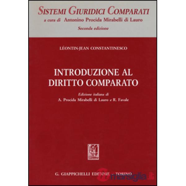 Introduzione al diritto comparato