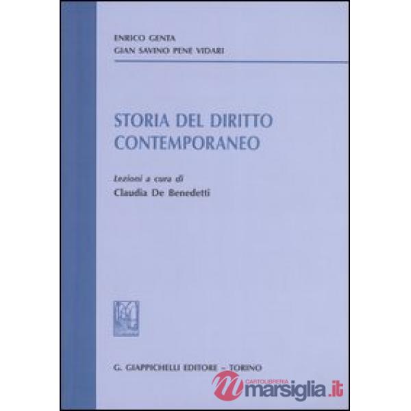 Storia del diritto contemporaneo. Lezioni