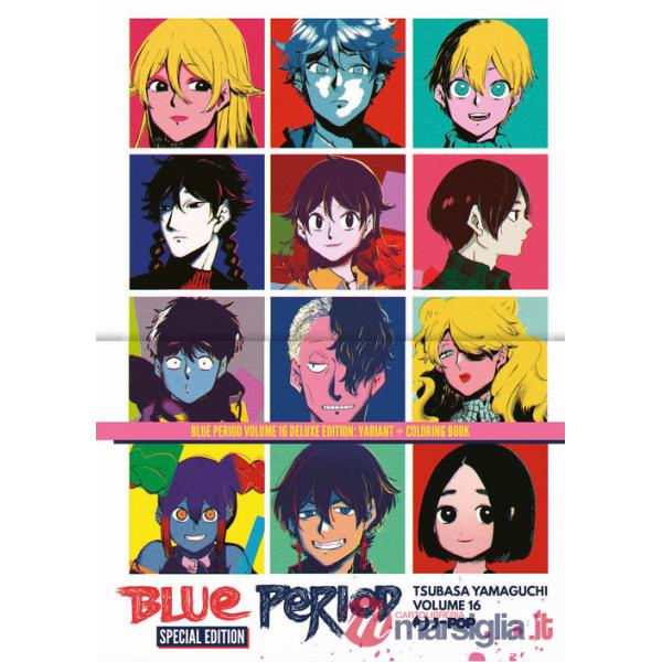 Blue period. Ediz. variant. Con colouring book. Vol. 16