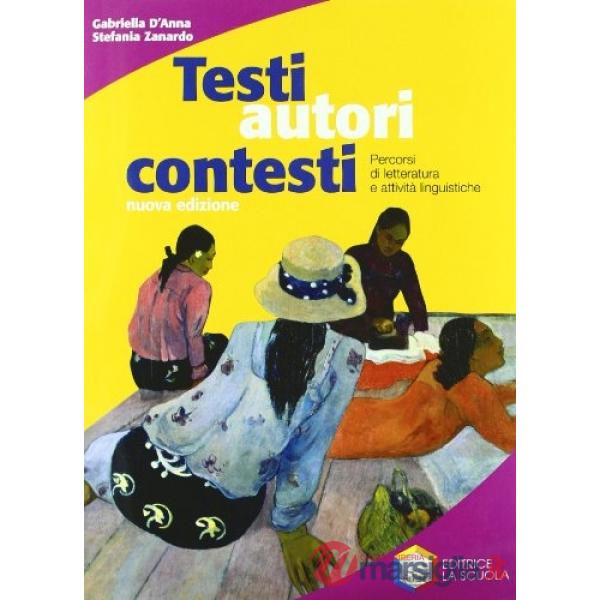 TESTI AUTORI CONTESTI N. E