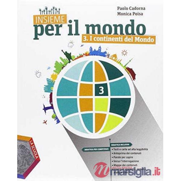 INSIEME MONDO 3 + ATLANTE + VERSO L'ESAME